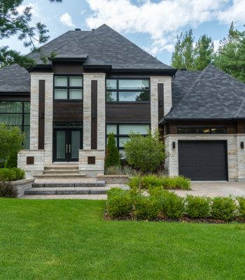 House, Residential Building, Model Home, Garage, Front Yard